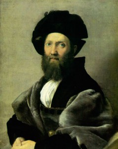 Rafael, Baldassarre Castiglione, 1514–15, Pariz, Louvre